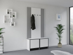 Esiku komplekt Eden plus 19, valge/must