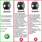 Nutikell Garmin Fenix 5S - Garmin Fenix 5S Plus - Garmin Descent Mk2S k&auml;ev&otilde;ru - Silikon must 20mm QuickFit Phonillico&reg;