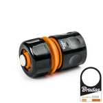 Kiir&uuml;hendus 3/4" Bradas Black Line POWER JET, STOP funktsiooniga