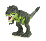 T-REX elektroonilised dinosaurustega jalutajad m&ouml;irgavad roheliselt