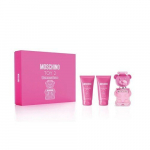 Komplekt Moschino Toy 2 Bubble Gum: EDT naistele 50 ml + ihupiim 50 ml + du&scaron;igeel 50 ml