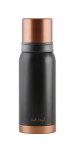 Vialli Design termos Fuori, 1 l, must/kuldne