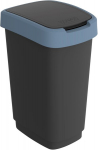 Rotho Swing Twist pr&uuml;gikast, 25l, must, Juoda