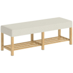 Jalatsipink istmega, 140 cm, kandev&otilde;ime 220 kg, kreemikasvalge