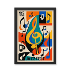 Reproduktsioon Retro Jazz Fest NYC 1958