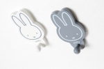 Seinakonksud Roba Miffy 2-osaline komplekt hall/valge lastetoa sisustus