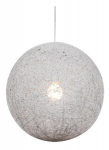 Candellux ripplamp Caruba, valge