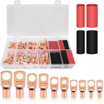 KONEKTORITE KOMPLEKT COPPERRING PROKIT 130 &ndash; VASK, TERMOKAHANEVAD TORUD 9 MM JA 13 MM, 130 TK
