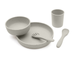 S&ouml;&ouml;gikomplekt Kikka Boo Platinum, silikoon, liivakarva, 5 tk, BPA‑vaba, alates 6+ kuud