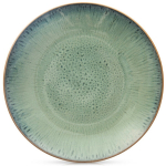Madal taldrik keraamiline roheline Orion glasuur 27cm