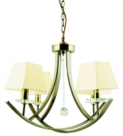 Candellux rippvalgusti Valencia 34-84555, messing/ekru