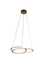 Candellux Eden Gold LED v&auml;rvimuutev ripplamp