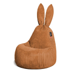 Laste kott-tool Qubo Baby Rabbit Caramel - veluur, praktiline, pruun