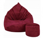 Tumba Mega Premium Terra Velour XXL, punane