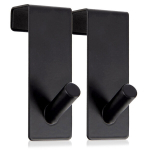 Ukselehe must metall Orion Radka 3x5x8cm 2 tk.