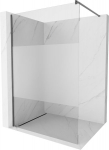 Mexen Kioto du&scaron;inurk Walk-in 70 x 200 cm, l&auml;bipaistev/matt 8 mm, harjatud gun gray - 800-070-101-66-35, 70 x 200