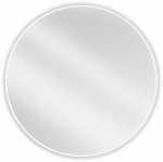 Vannitoa peegel Mexen Loft Round, 90 cm, valge