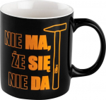 Tass Neo Ma Się Da, 330 ml, must/oranž