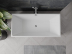 Mexen Nita vabadustvara vann 170 x 80 cm, valge, &uuml;levool kroom - 52091708000-01, 170 x 80 cm