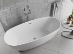 Mexen Luvo Slim eraldiseisev vann 170 x 75 cm, valge, &uuml;lejooks kroom - 52801707500-01, 170 x 75 cm