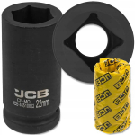 Jcb L&ouml;&ouml;ktoru JCB-46510022, 22mm, 3/4DR, CrMo, sisemine kuusnurk, universaalne, k&otilde;rge kvaliteet