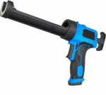 Geko akutoitel caulk gun G00651, 4&times;AA patareid, 6 V, 95 mm/min, 240 min, 300 ml, LED t&ouml;&ouml;valgustus