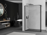 Mexen Kioto du&scaron;isein Walk-in 90 x 40 cm, must raam, must - 800-090-212-70-70-040