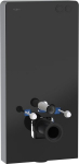 Mexen Tex Air G pneumaatiline pinnapealne raam WC-le, must klaas - 61150A-70, 103 x 50 x 12 cm