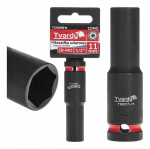 Tvardy s&uuml;gava l&ouml;&ouml;kmutter 1/2" 6PT T00211-11, 11mm, pikendatud, 1/2" ruudukujuline, CR-MO teras, t&auml;pne sobivus