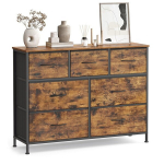 Kummut 30x98.8x73.7 cm Pruun-Must MDF