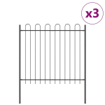 vidaXL Aiandus aiapaneel 3 pcs Hall 5,1 x 1,5 m Pulberkattega teras