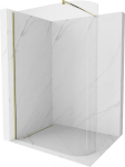 Mexen Kioto-R kaarjas Walk-in du&scaron;ipaneel 160 x 200 cm, l&auml;bipaistev 8 mm, kuldne - 800-160-101-50-06