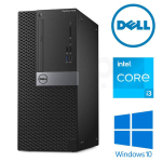 Dell 7050 Tower i3-6100 16GB 256GB NVMe + 500GB HDD W10P Renew