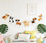 Komplekt kutsikate vildist tikkimiseks, 12 tk. Tee ise