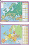 Edu pad. 063 - Euroopa f&uuml;&uuml;silised ja pol-kaardid. - Visuaalne s&uuml;steem