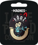 Ma armastan Poola magnet Lodz ILP-MAG-A-LOD-02 - Mr Dragon
