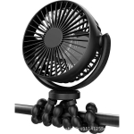 Veladranth kaheksajalgne kaasaskantav ventilaator UW-5342, 1 tk., must