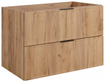 Vannitoakapp kraanikausi alla, riputatav, kuldne tamm craft SLIM 80 x 46 x 57 cm