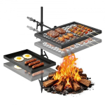 VEVOR laagril&otilde;kke grill KJ001, kahekihiline, must