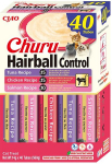 Inaba Ciao Churu 40x14g (560g) Hairball Control maius kassidele