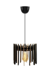 Opviq rippvalgustite komplekt 155, must, 2 tk.