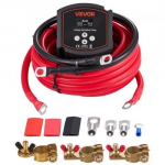 Kahe aku isolaator VEVOR VSR005-1 12V 300A LCD-ekraaniga
