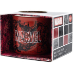 Marvel Pattern - Ceramic Breakfast Mug in Gift Box (400ml)