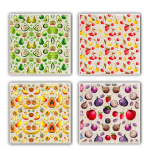 Hermia Concept tassialuste komplekt TBA7436502615658, 4-osaline