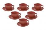 Hermia tasside ja alustasside komplekt TC057012FQ16A000000MATT300, 210 ml, 14,4 cm, 12 tk.