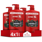 Old Spice Wolfthorn Meeste Du&scaron;igeel Ja &Scaron;ampoon, 4x1000ml
