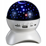 Led Star projektor Bluetoothiga, &ouml;&ouml;lamp lastele