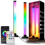 Nutikad RGB LED-valguspulgad, 2 tk, puldi ja Music Sync rakendusega