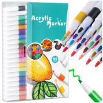 Akr&uuml;&uuml;lmarkerid 60 v&auml;rvi komplekt joonistamiseks, maalimiseks ja DIY projektideks