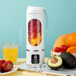 Juhtmeta kaasaskantav blender, valge, 7,4 V, mahlapress, v&auml;rske mahla jaoks